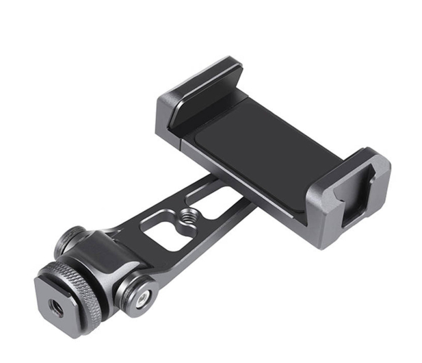 Puluz Obrotowy uchwyt na telefon z mocowaniem 1/4 (czarny) - 1508818 - zdjęcie 2